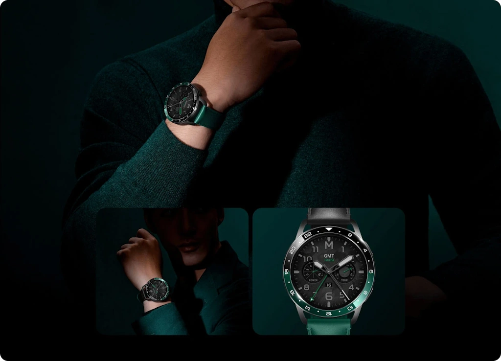 Xiaomi Watch S3 зеленого цвета