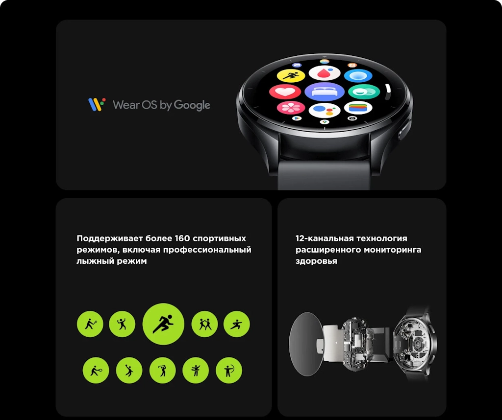 Характеристики Xiaomi Watch 2