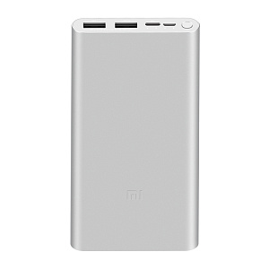 Внешний аккумулятор Xiaomi Mi Power Bank 3 10000 mAh (Серый) VXN4273GL