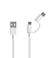 Кабель Xiaomi Mi 2-in-1 USB Cable (Micro USB to Type C) 100cm SJV4082TY