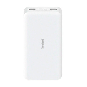 Внешний аккумулятор Xiaomi Redmi Power Bank 10000 mAh (Белый) VXN4286GL