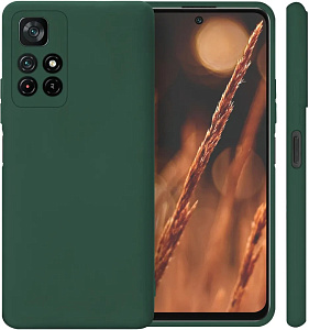 Бампер Bingo Ultra-thin TPU для XIAOMI Redmi Note 11S 5G/Note 11T 5G/POCO M4 Pro 5G Зеленый