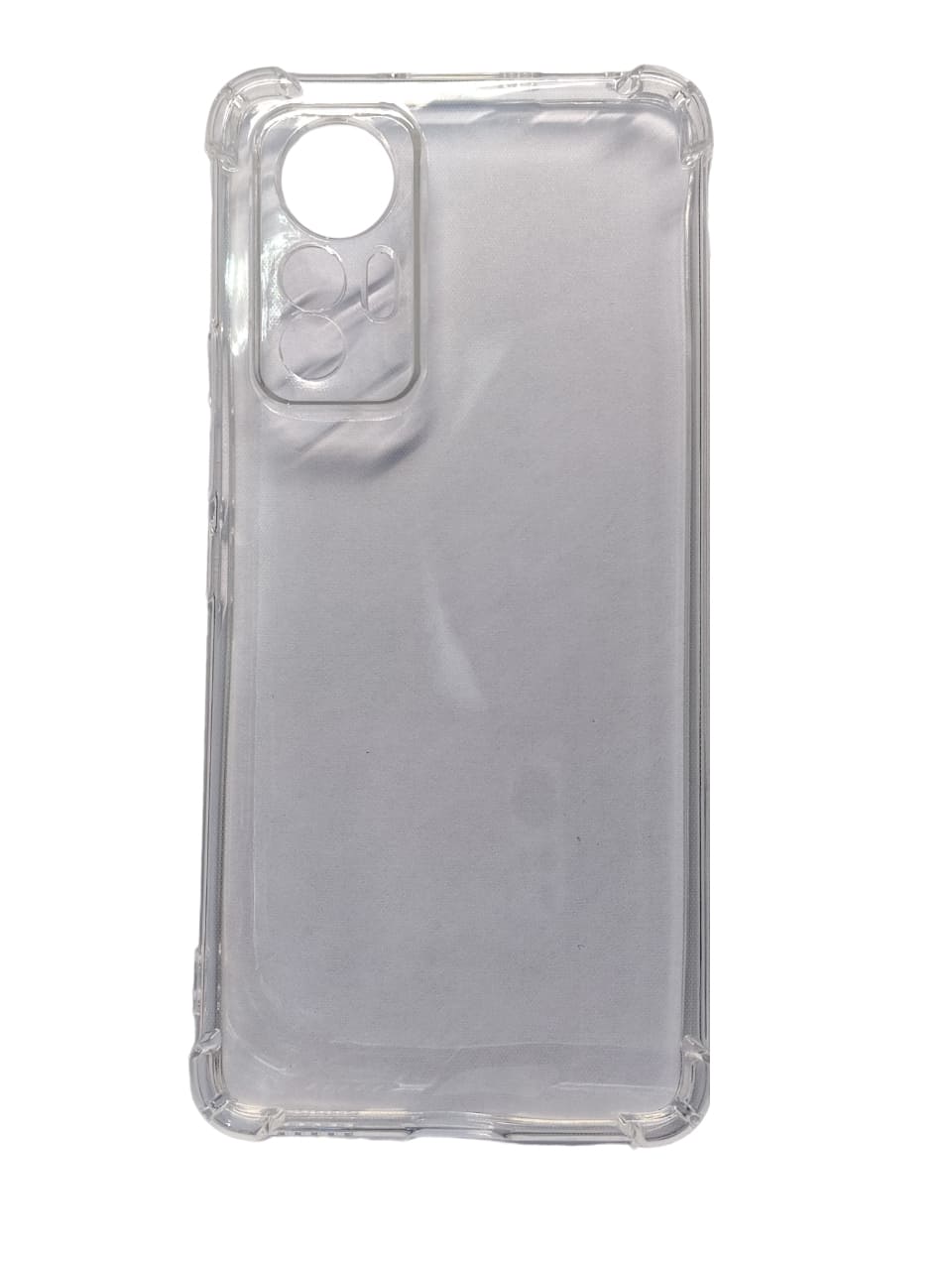 Чехол-бампер для Xiaomi 12 Lite силиконовый Digitalpart Прозрачный
