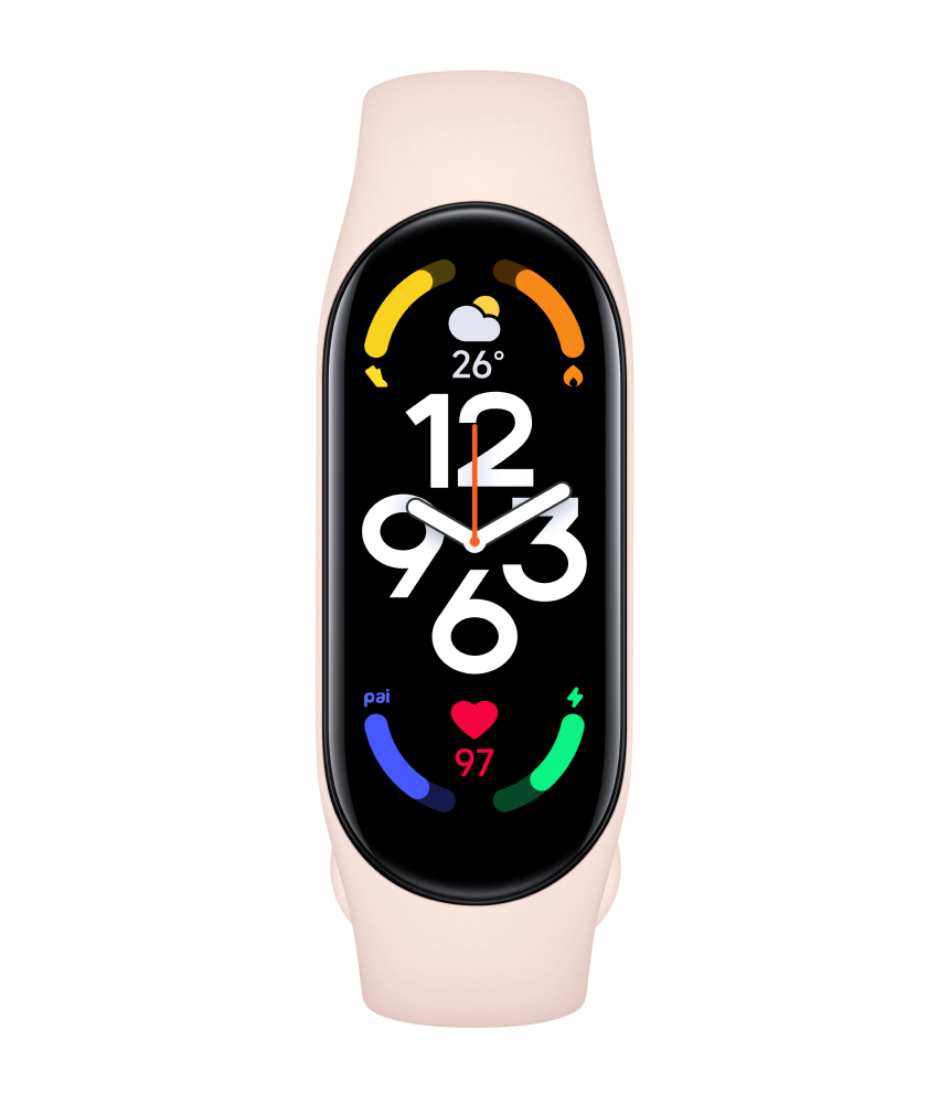 Ремешок для фитнес браслета Xiaomi Smart Band 7 Strap Pink BHR6197GL