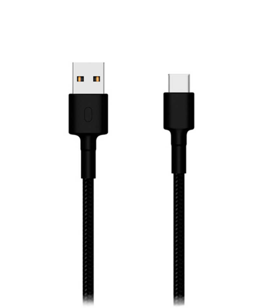 Кабель USB - USB Type-C (1,0m) Xiaomi (Black) в оплетке SJV4109GL