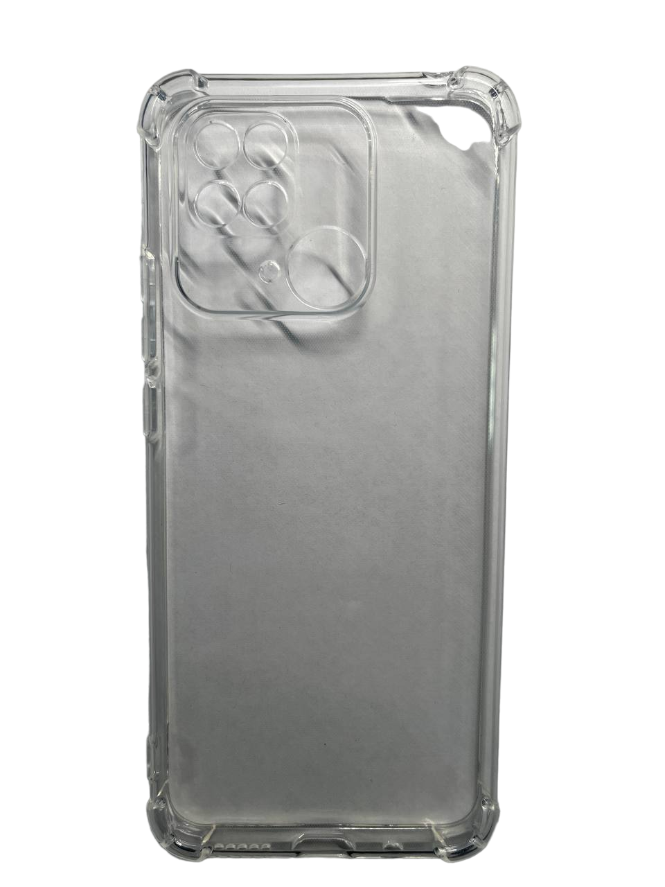 Чехол-бампер для Redmi 10C силиконовый Digitalpart Прозрачный
