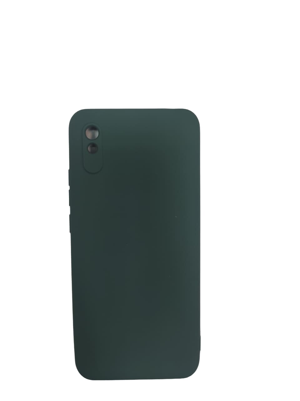 Чехол-бампер для Xiaomi Redmi 9A Digitalpart Silicone Case темно-зеленый