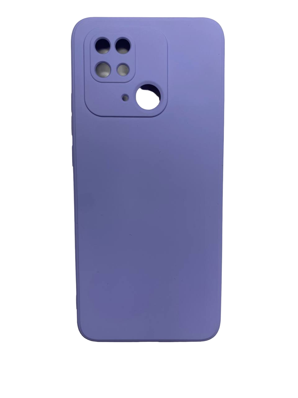 Чехол-бампер для Xiaomi Redmi 10C Digitalpart Silicone Case сиреневый
