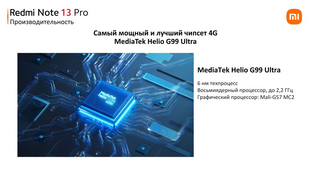 Процессор MediaTek Helio G99 Ultra