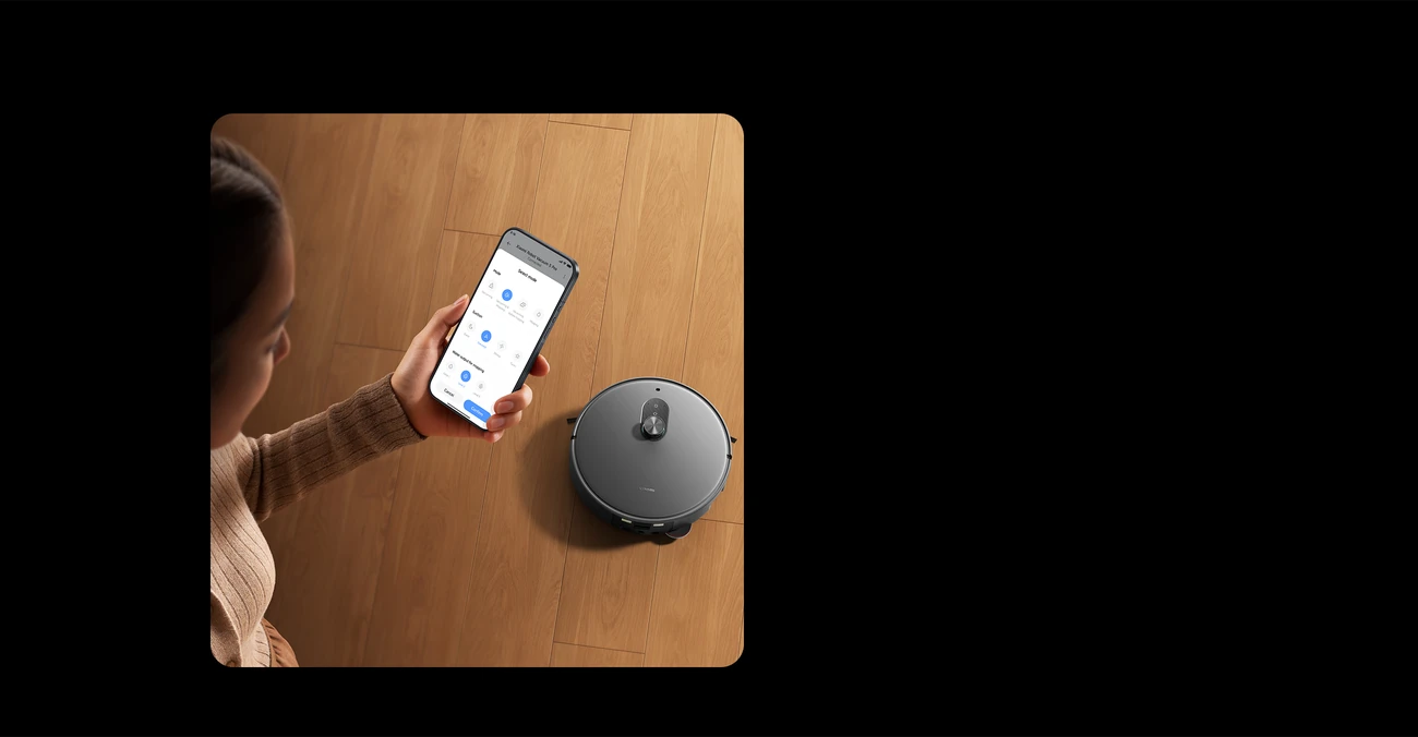 Управление роботом в приложении Xiaomi Home