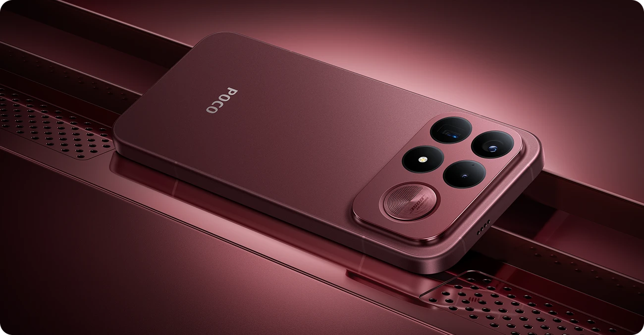 POCO F9 Ultra в цвете Dark Cherry