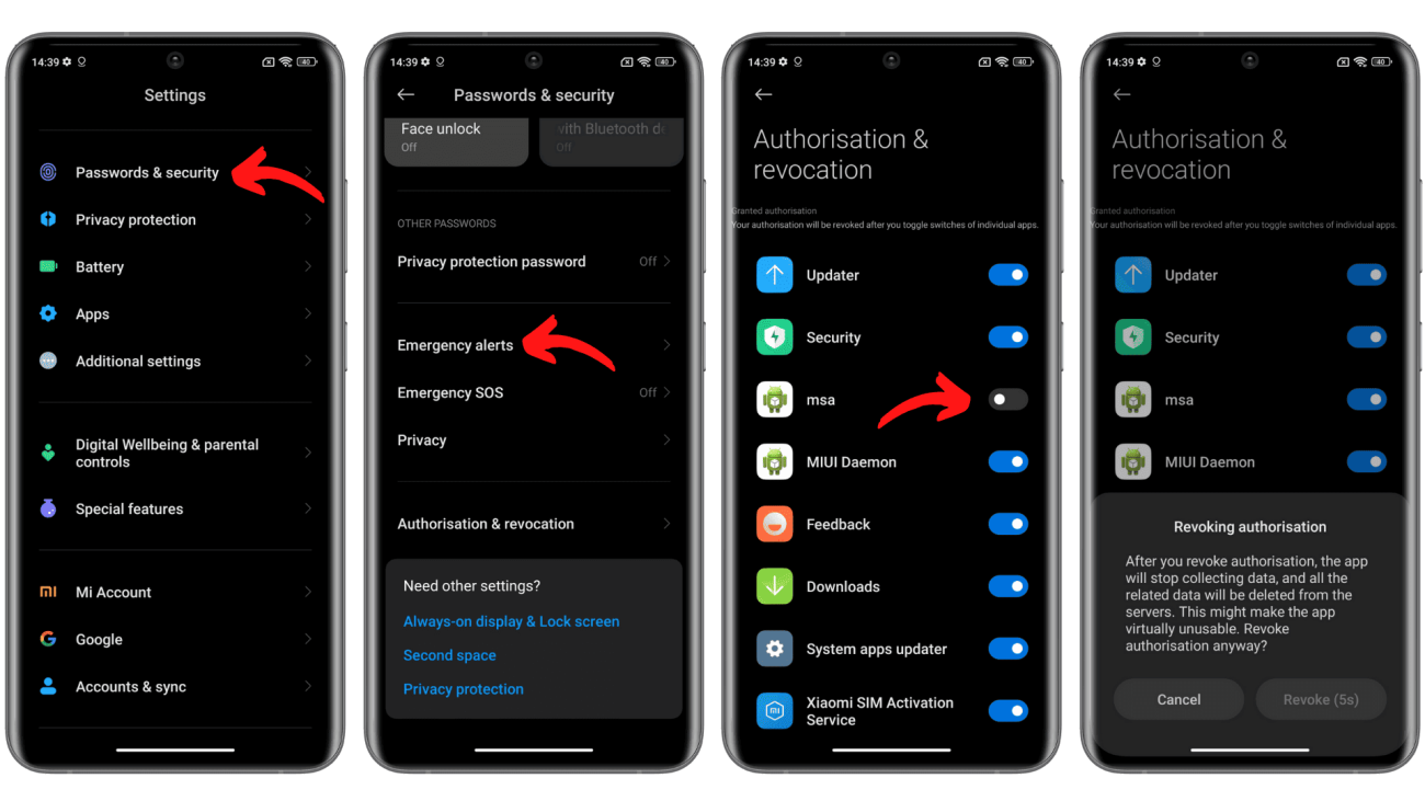 Отключение рекламы MSA Отключение рекламы MSA
