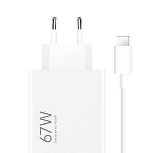 Сетевое зарядное устройство Xiaomi Mi 67W HyperCharge Combo MDY-12-EH BHR9465EU