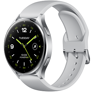 Смарт-часы Xiaomi Watch 2 Silver Case With Gray TPU Strap BHR8034GL