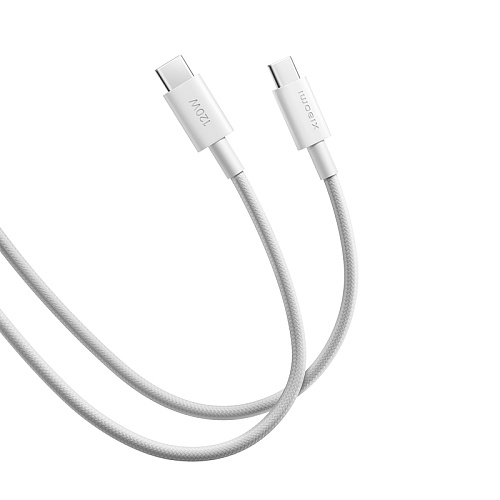 Кабель Xiaomi Mi Braided USB-C to USB-C (1m) 6A BHR087KGL