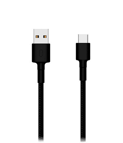 Кабель USB - USB Type-C (1,0m) Xiaomi (Black) в оплетке SJV4109GL