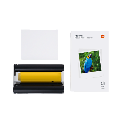 Бумага для фотопринтера сублимационного Xiaomi Instant Photo Paper 3" (40 Sheets)