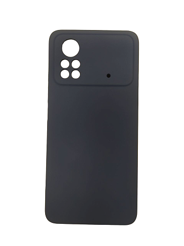 Чехол-бампер для Xiaomi Poco X4 Pro 5G Digitalpart Silicone Case синий