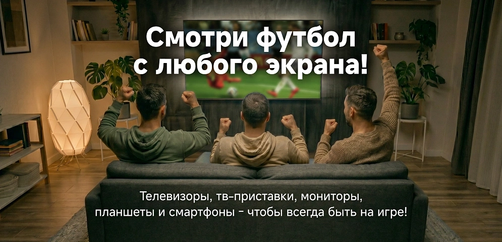 Смотри футбол, люби футбол!