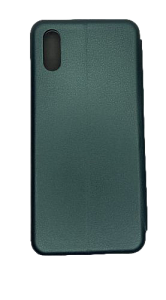 Чехол-книга для Xiaomi Redmi 9A Digitalpart темно-зеленый