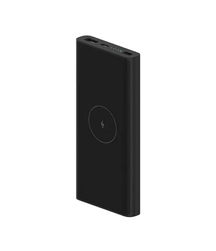 Внешний аккумулятор Xiaomi 10W Wireless Power Bank 10000 mAh (Черный) BHR5460GL
