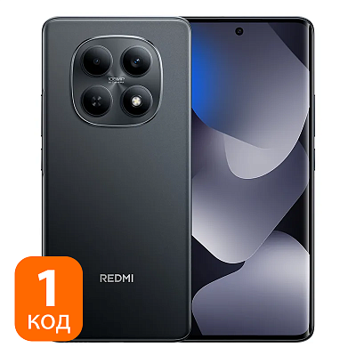 Смартфон Xiaomi Redmi Note 15 8GB/256GB Black EU