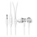 Гарнитура Xiaomi Mi In-Ear Headphones Basic (Silver) ZBW4355TY