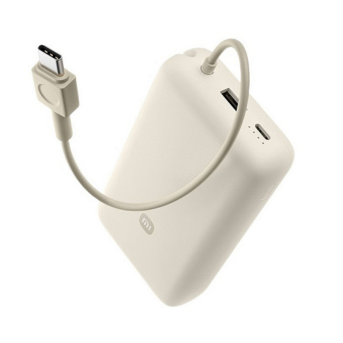 Внешний аккумулятор Xiaomi Mi 33W Power Bank 20000 mAh (Integrated Cable) (Tan) BHR8851GL