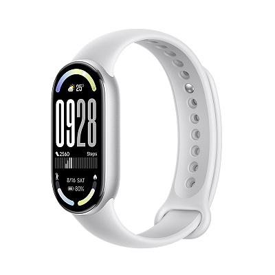 Смарт-браслет Xiaomi Mi Smart Band 10 Glacier Silver BHR07PSGL