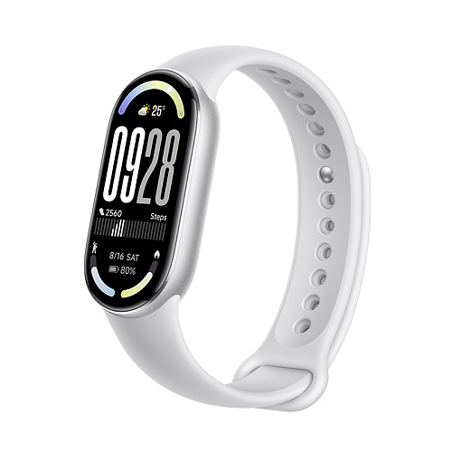 Смарт-браслет Xiaomi Smart Band 10 (Glacier Silver) BHR07PSGL