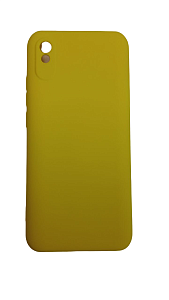 Чехол-бампер для Xiaomi Redmi 9A Digitalpart Silicone Case желтый