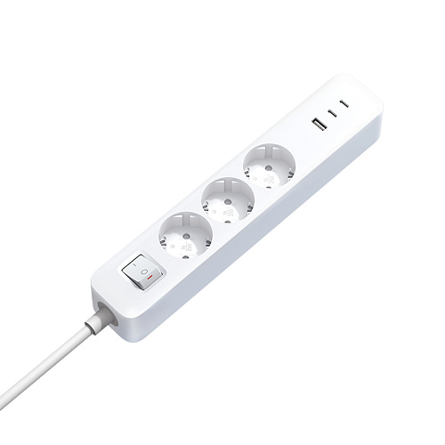 Сетевой фильтр Xiaomi 20W Power Strip 2C1A White BHR07UKEU