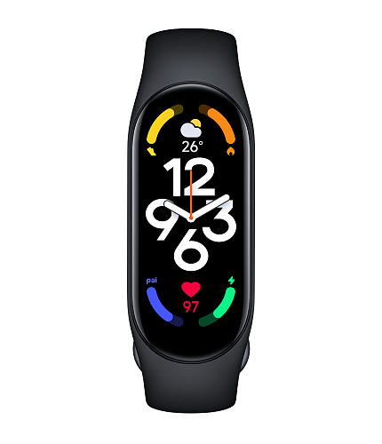 Ремешок для фитнес браслета Xiaomi Smart Band 7 Strap Black BHR6201GL