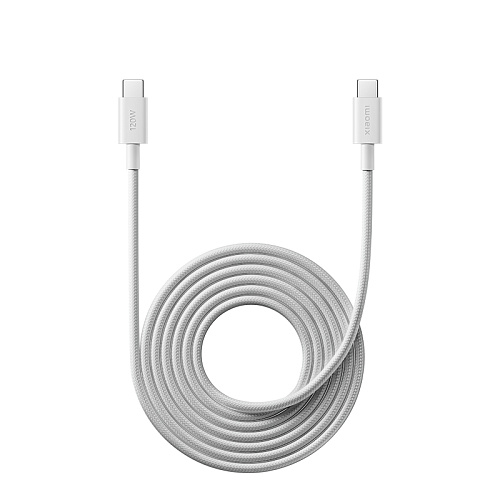 Кабель Xiaomi Mi Braided USB-C to USB-C (2m) 6A BHR087AGL