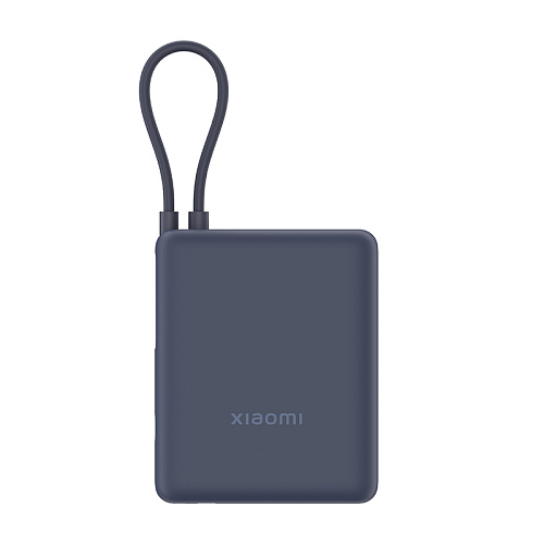Внешний аккумулятор Xiaomi Mi 33W Power Bank 10000 mAh (Integrated Cable) Ice Blue GL BHR9341GL