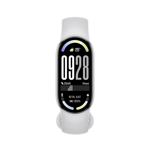 Смарт-браслет Xiaomi Smart Band 10 (Glacier Silver) BHR07PSGL