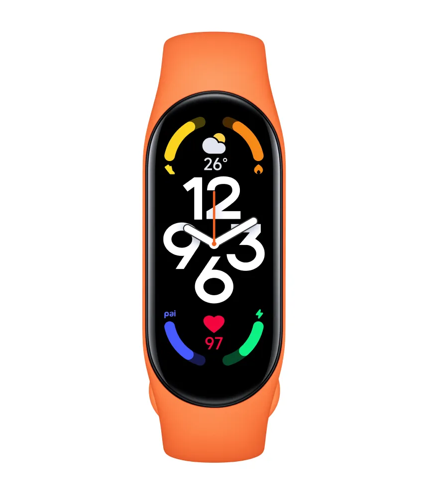Ремешок для фитнес браслета Xiaomi Smart Band 7 Strap Orange BHR6202GL