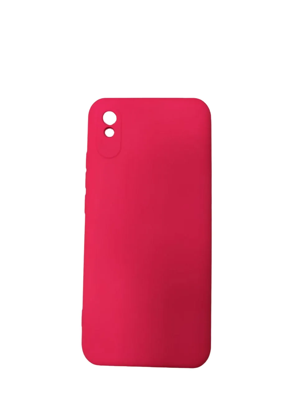 Чехол-бампер для Xiaomi Redmi 9A Digitalpart Silicone Case фуксия