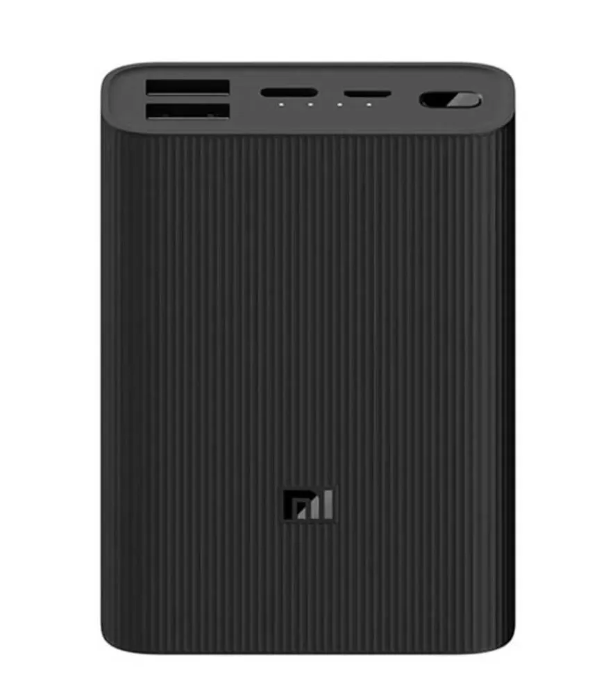 Внешний аккумулятор Xiaomi Mi Power Bank 3 Ultra compact 10000 mAh (Черный) BHR4412GL